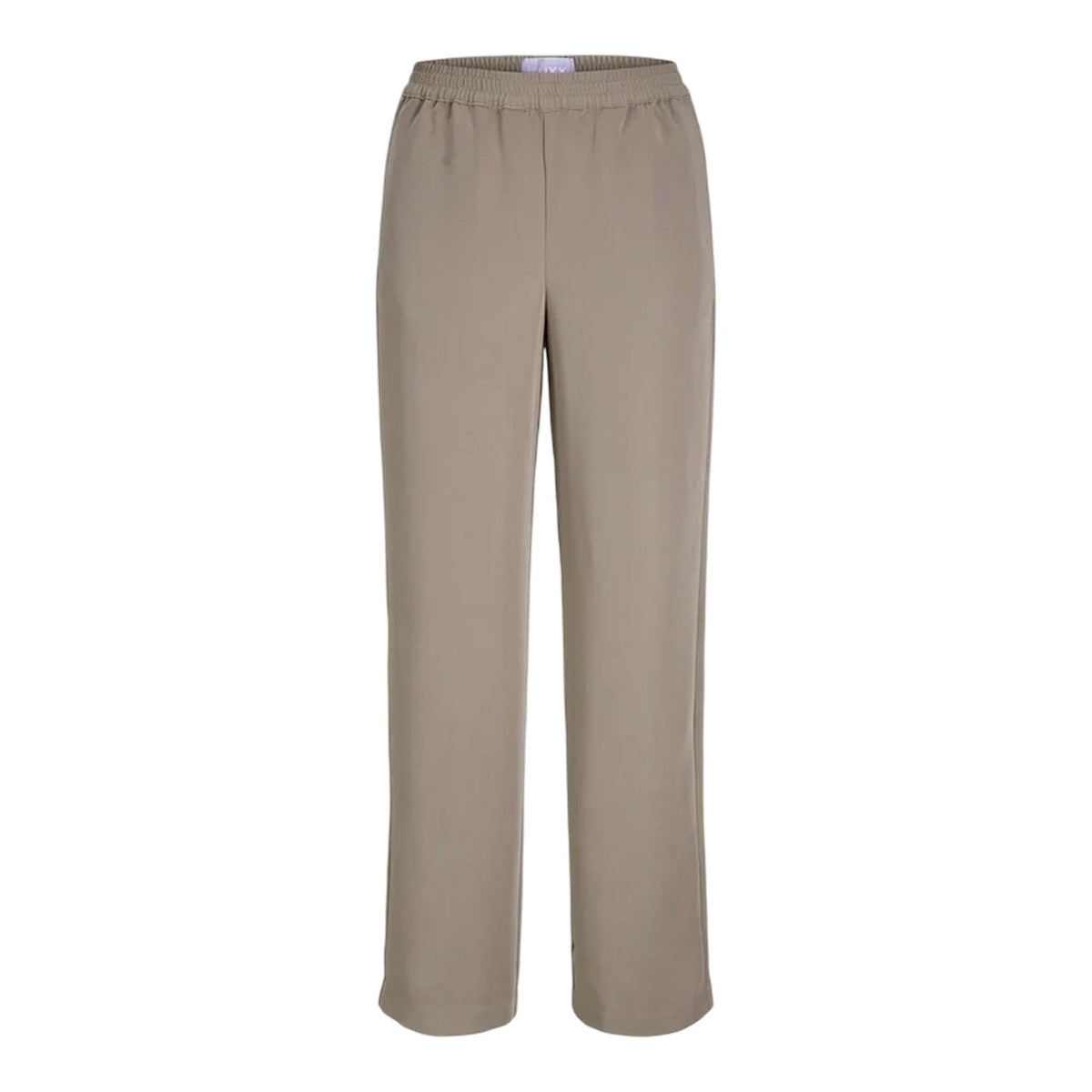 Brindle - Front - JJXX Womens-Ladies Poppy High Waist Casual Trousers