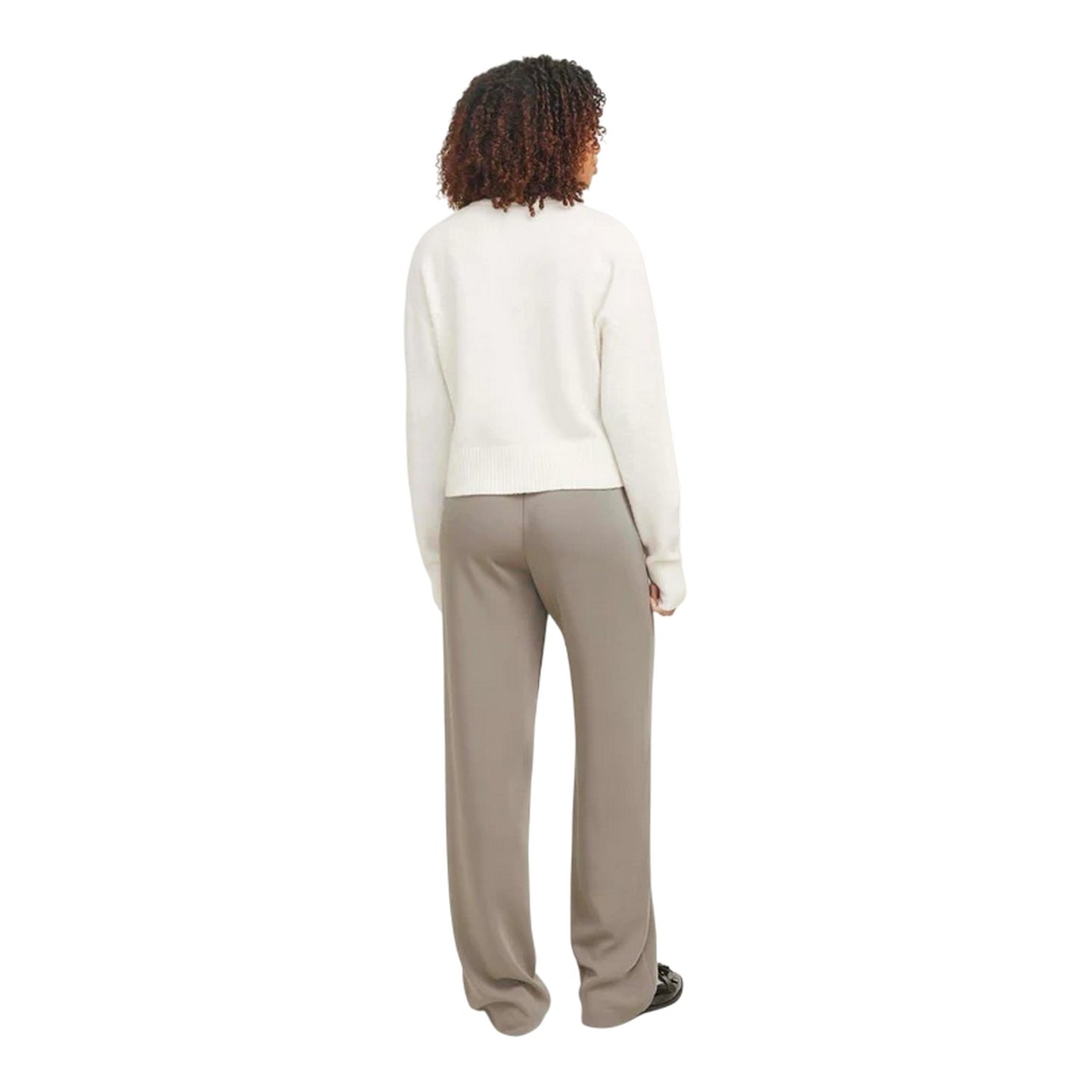 Brindle - Lifestyle - JJXX Womens-Ladies Poppy High Waist Casual Trousers