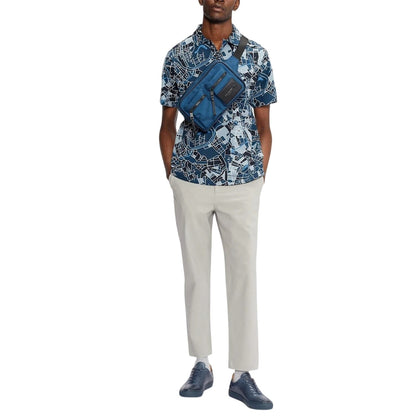 Grey - Lifestyle - Ted Baker Mens Cotton Blend Elasticated Waist Trousers