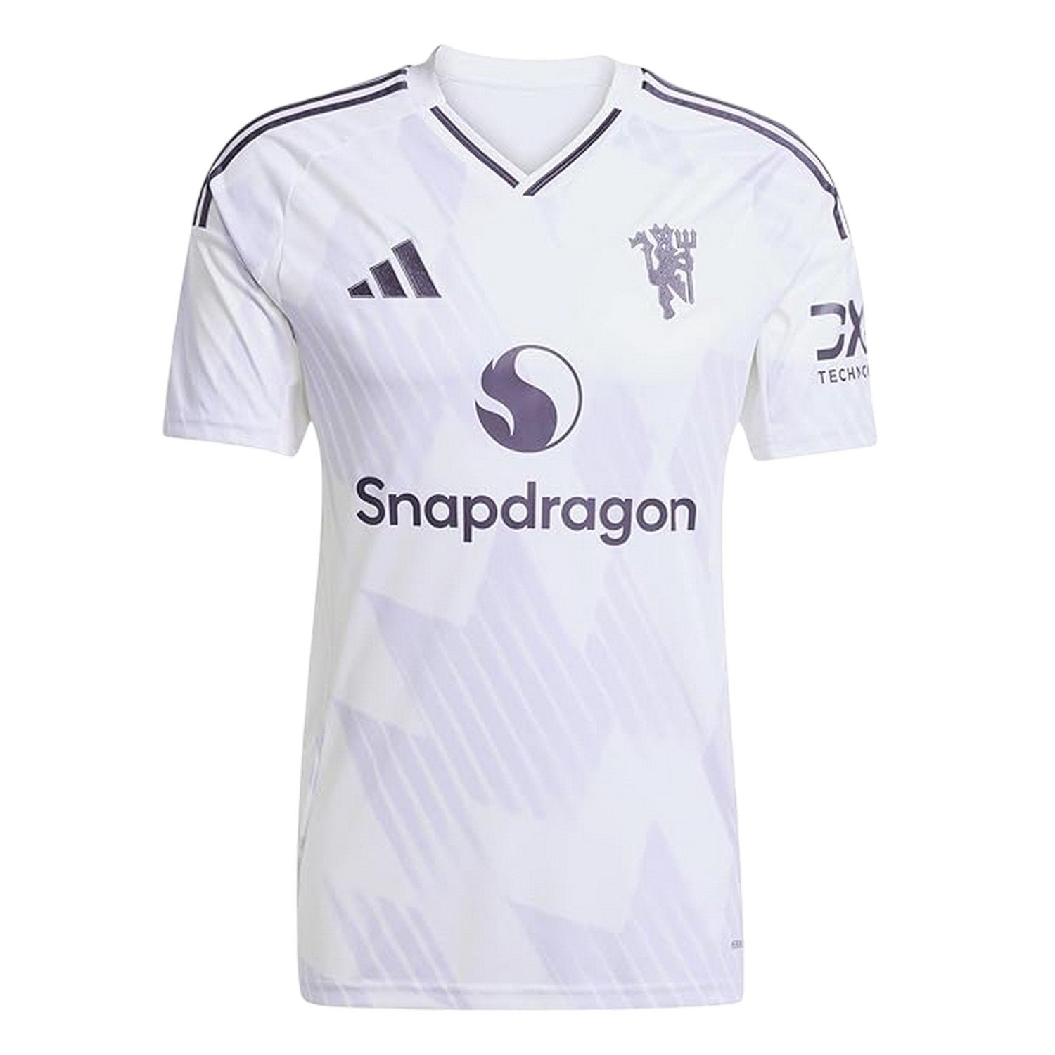 White - Front - Adidas Unisex Adult 25-26 Manchester United FC Away Jersey