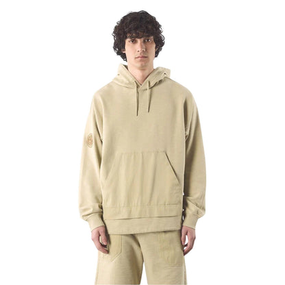 Taupe - Side - Pretty Green Mens Stamford Hoodie