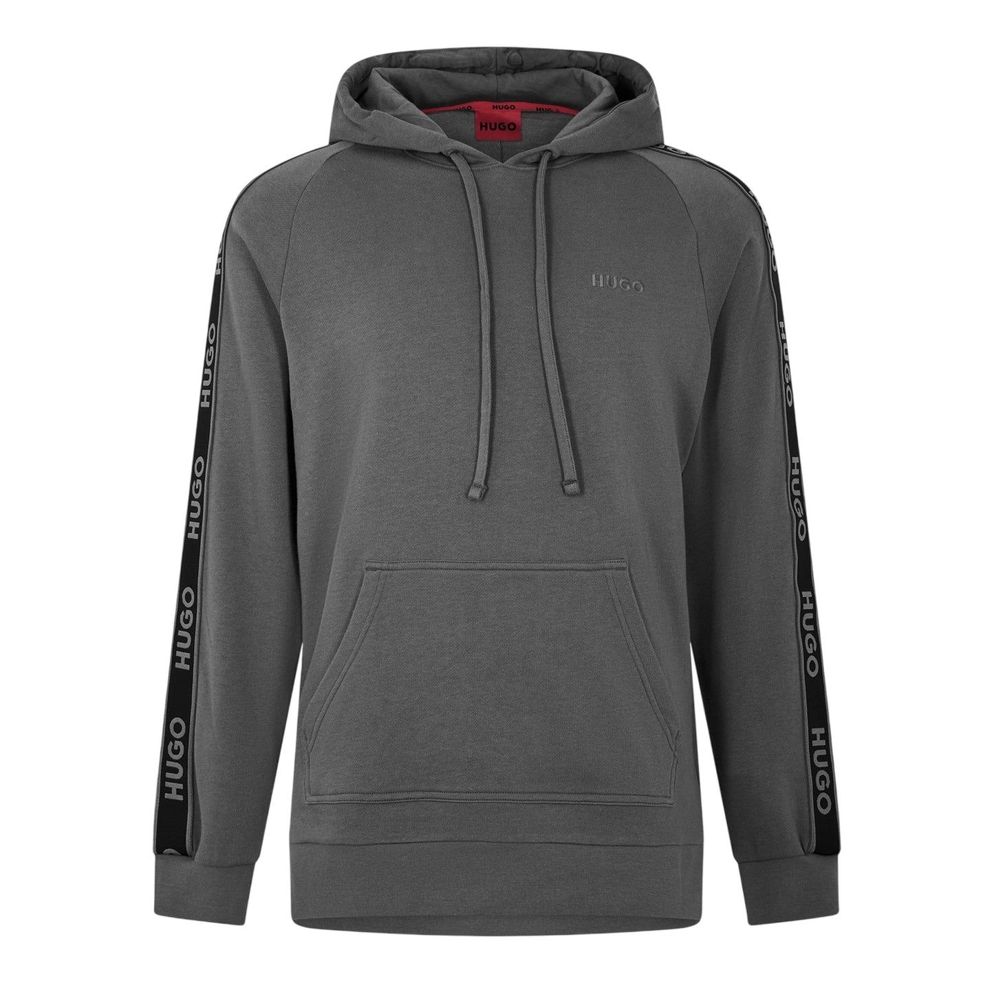 Grey - Front - Hugo Mens Liam Regular Sweatshirt