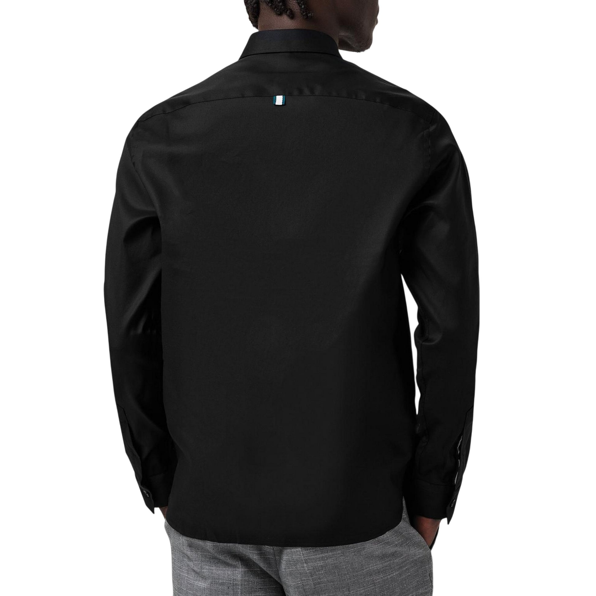 Black - Lifestyle - Ted Baker Mens Allardo Oxford Shirt