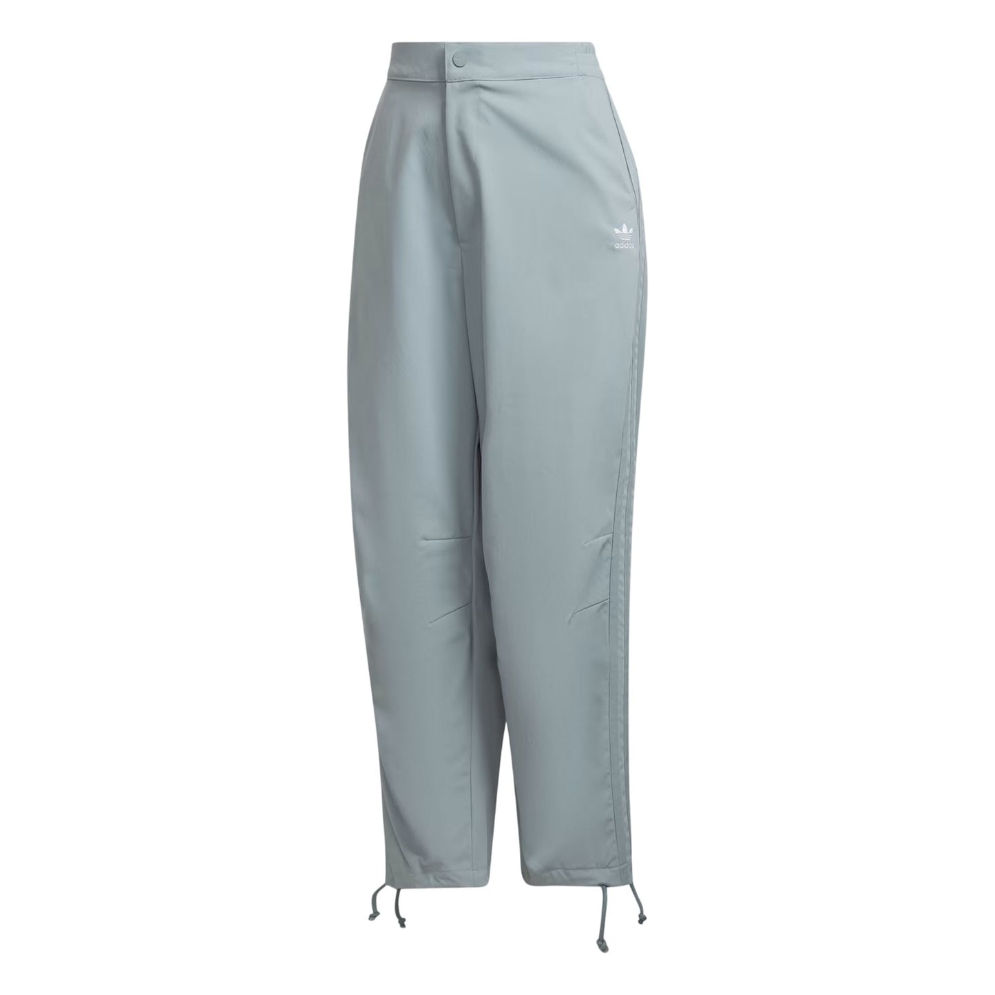 Grey - Front - Adidas Womens-Ladies Woven Tracksuit Bottoms