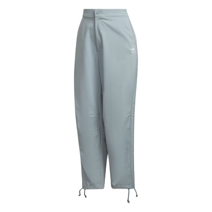 Grey - Front - Adidas Womens-Ladies Woven Tracksuit Bottoms