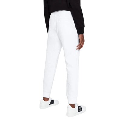 White - Back - Armani Exchange Mens Joggers
