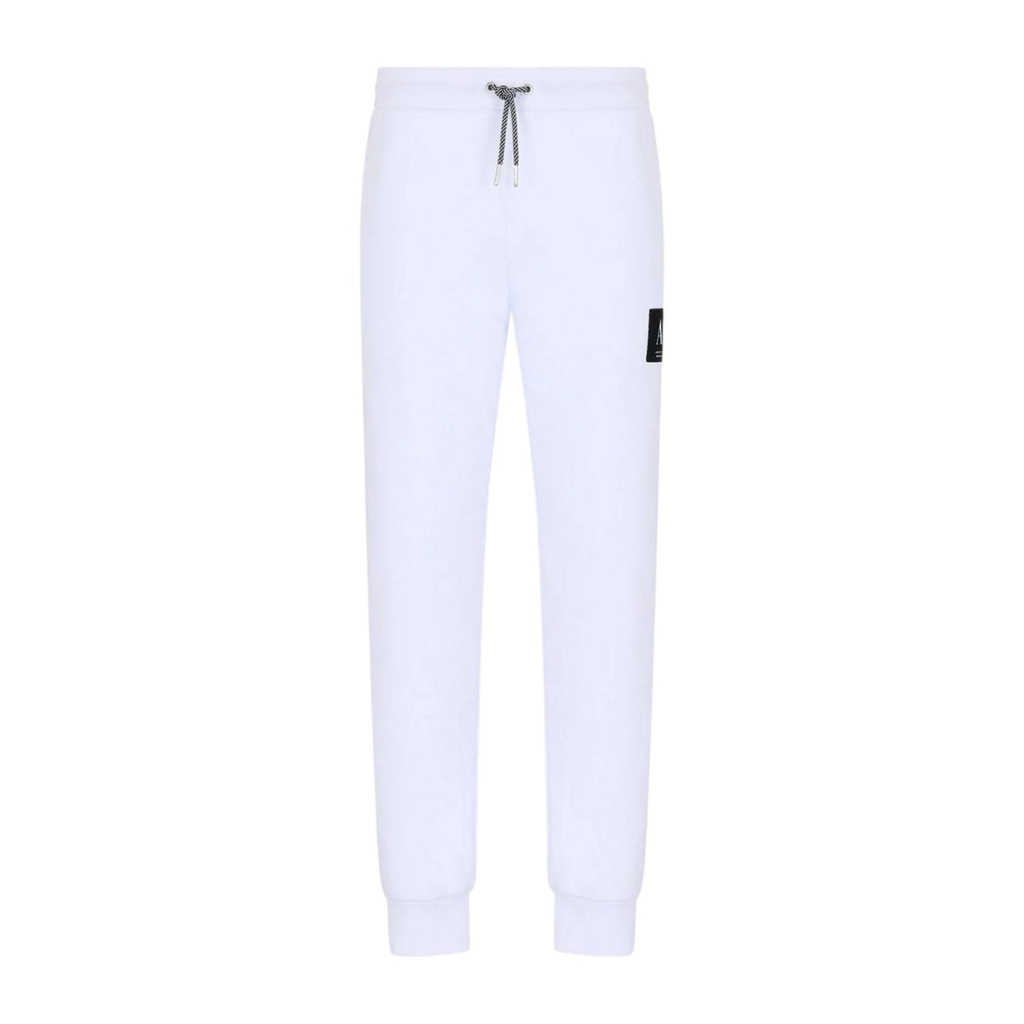 White - Front - Armani Exchange Mens Joggers