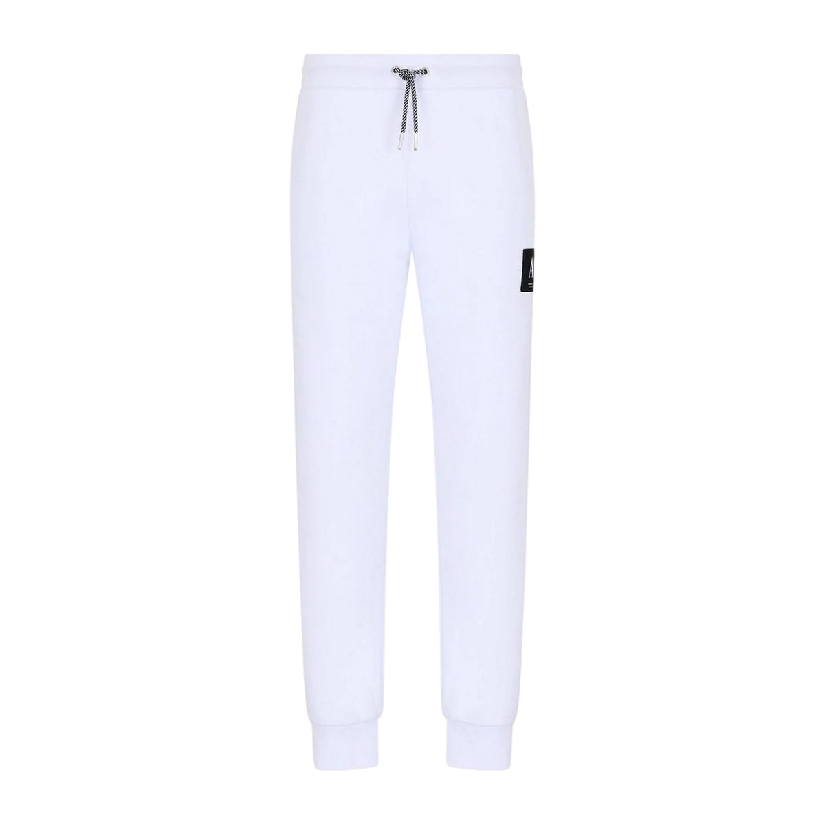 White - Front - Armani Exchange Mens Joggers