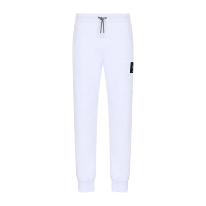 White - Front - Armani Exchange Mens Joggers
