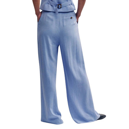 Blue - Back - Nobody´s Child Womens-Ladies Tailored Trousers