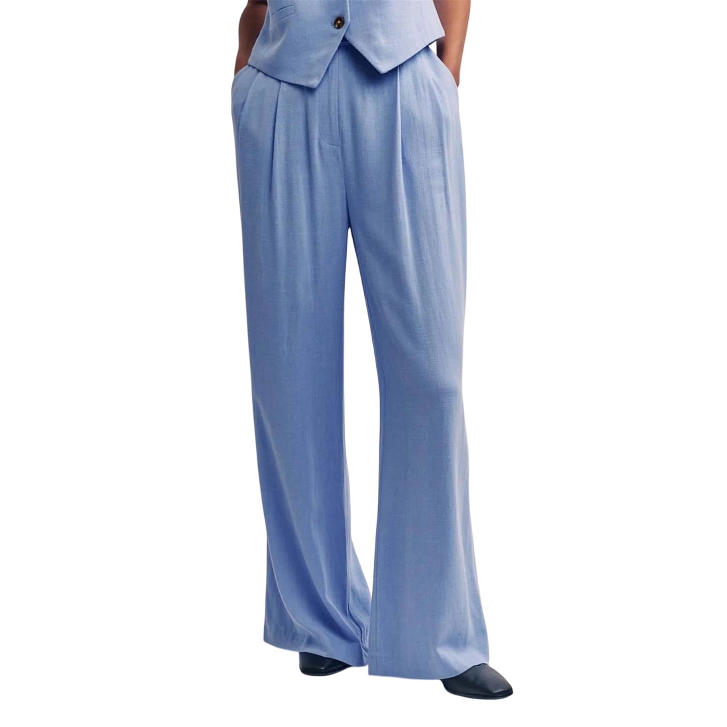 Blue - Front - Nobody´s Child Womens-Ladies Tailored Trousers