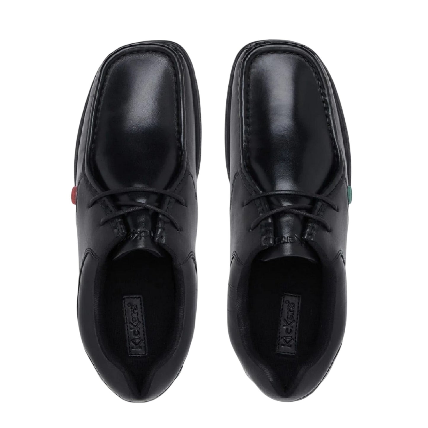 Black - Lifestyle - Kickers Mens Fragma Leather Shoes