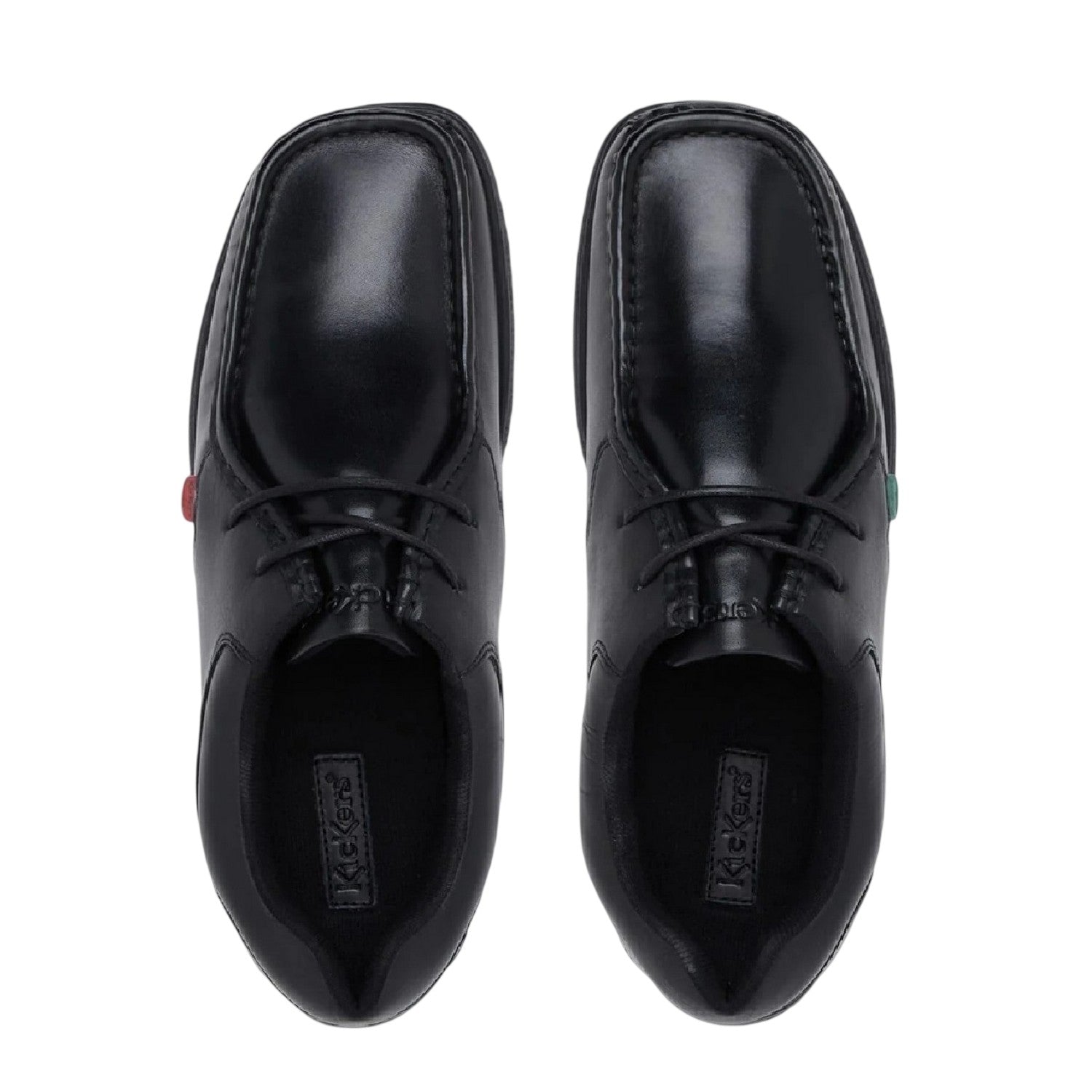 Black - Lifestyle - Kickers Mens Fragma Leather Shoes