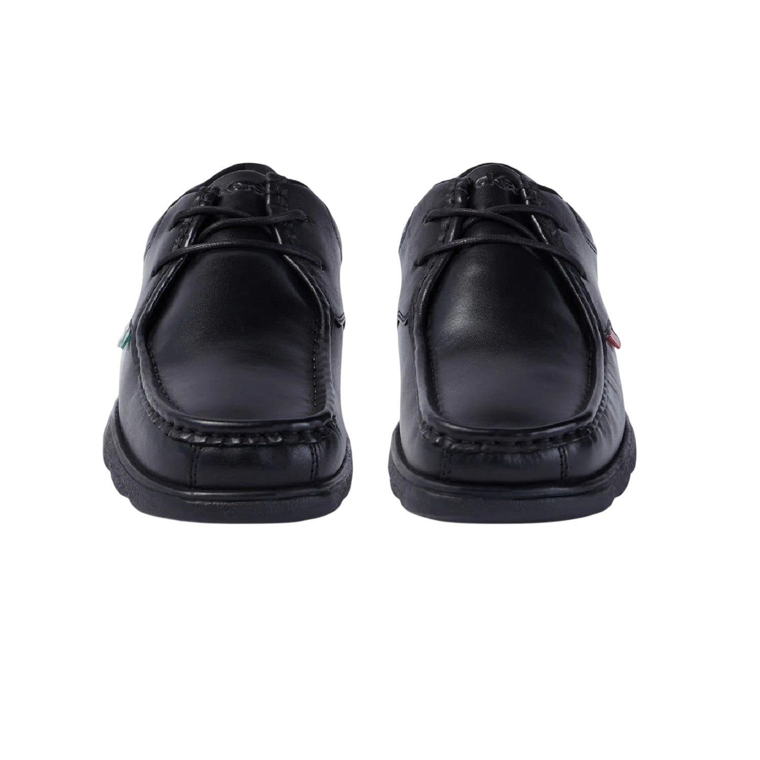 Black - Pack Shot - Kickers Mens Fragma Leather Shoes