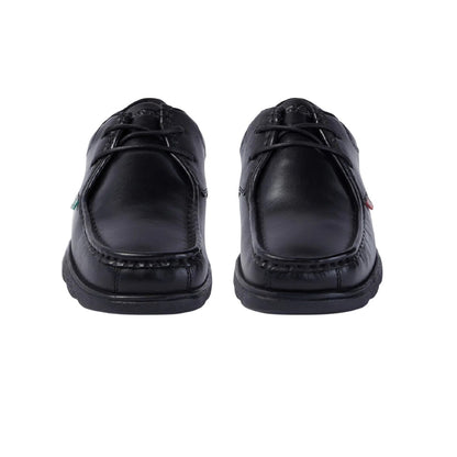 Black - Pack Shot - Kickers Mens Fragma Leather Shoes