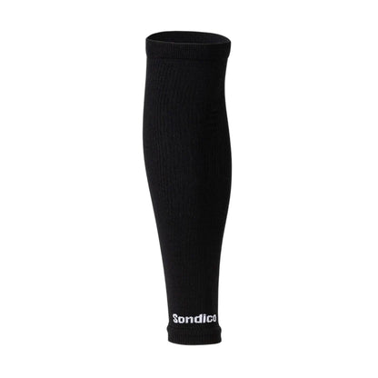 Black - Side - Sondico Mens Elite Football Compression Sleeve