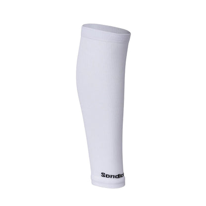 White - Front - Sondico Mens Elite Football Compression Sleeve