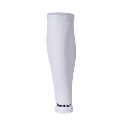 White - Side - Sondico Mens Elite Football Compression Sleeve