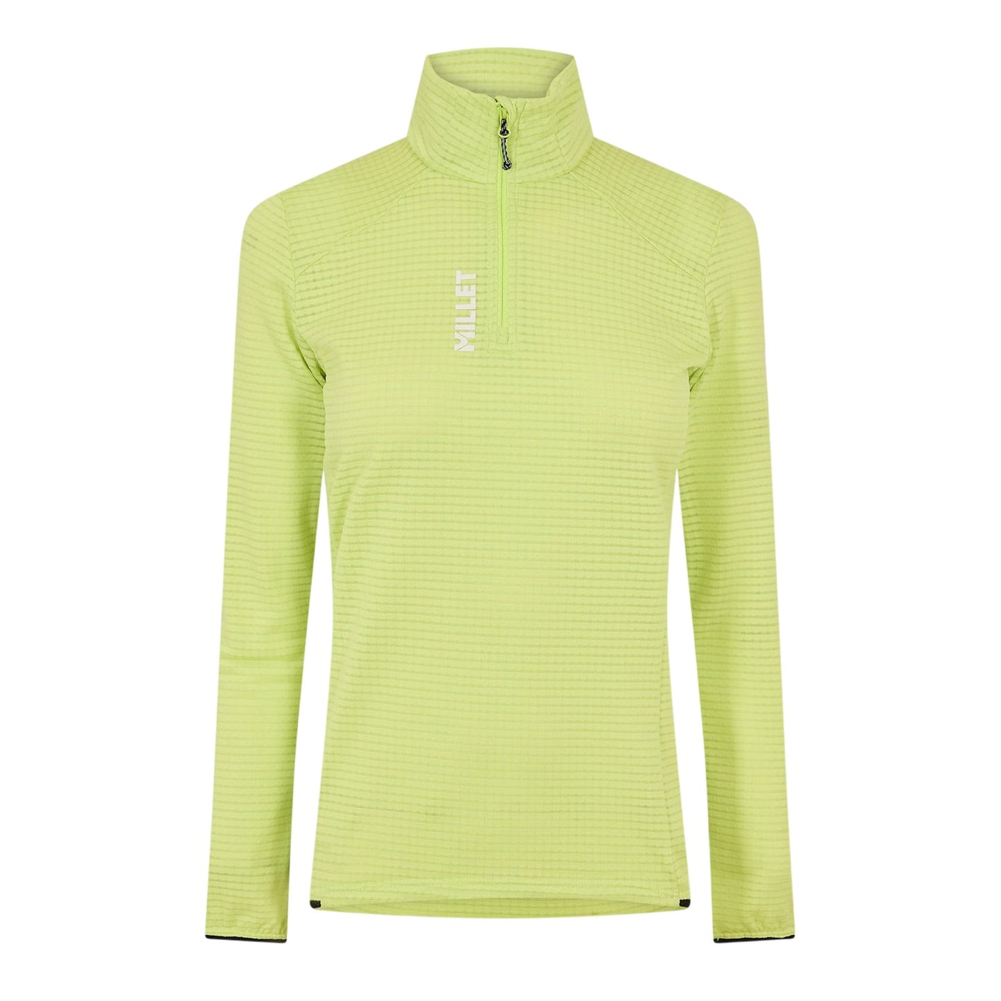 Lemon Yellow - Front - Millet Womens-Ladies Intense Half Zip Regular Sweatshirt