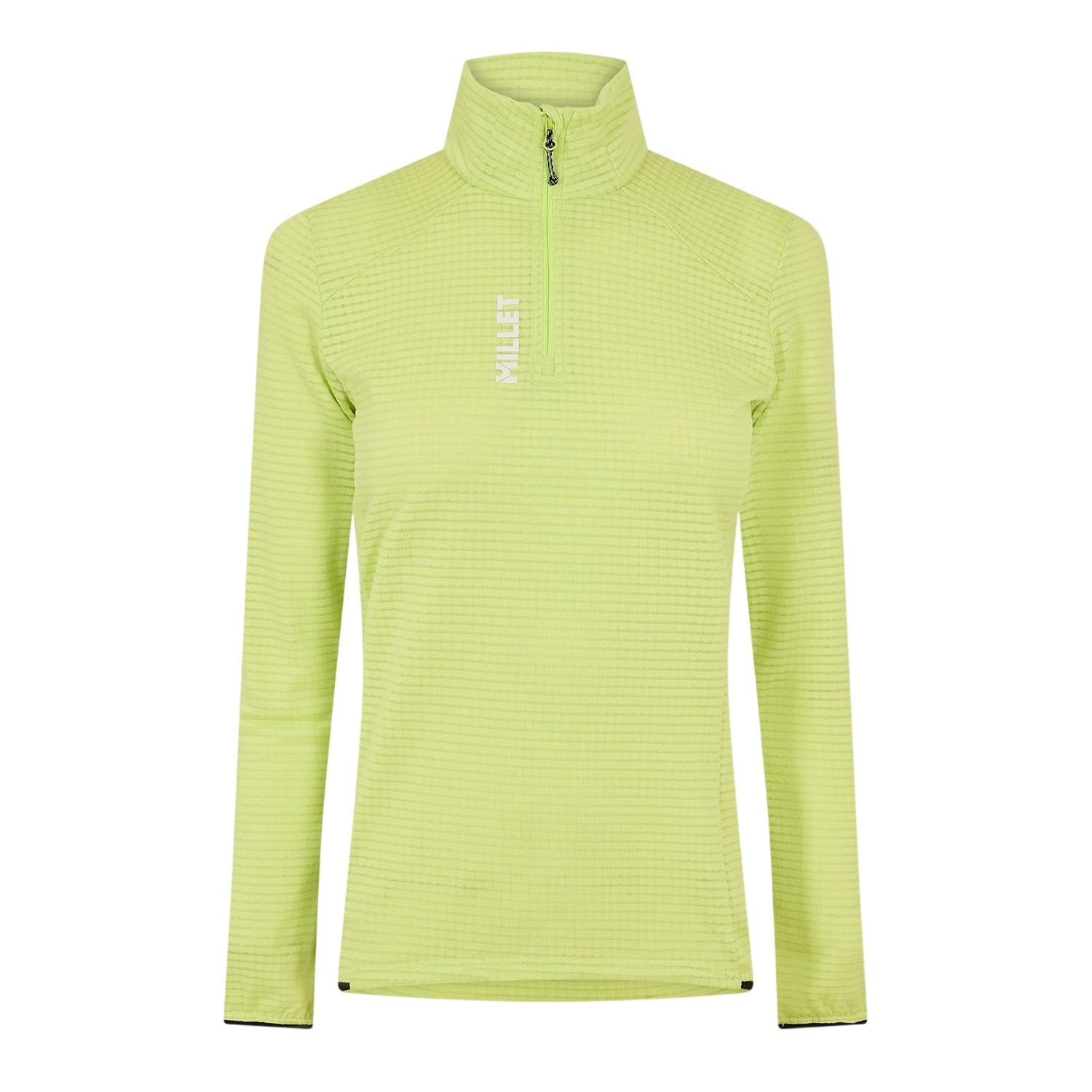 Lemon Yellow - Front - Millet Womens-Ladies Intense Half Zip Regular Sweatshirt