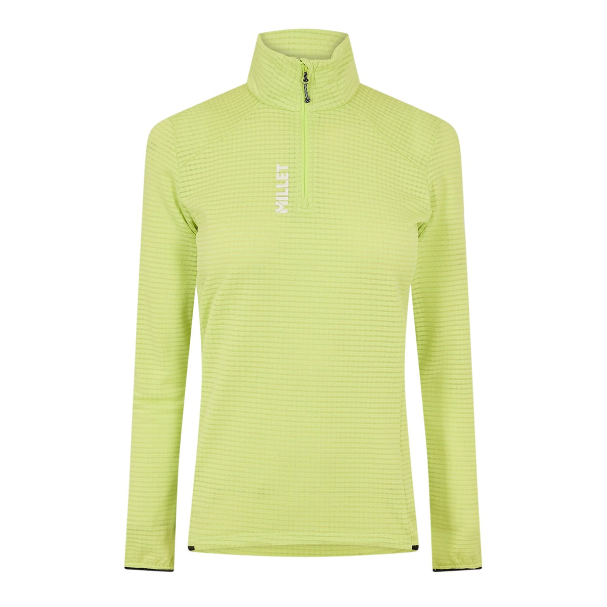 Lemon Yellow - Front - Millet Womens-Ladies Intense Half Zip Regular Sweatshirt