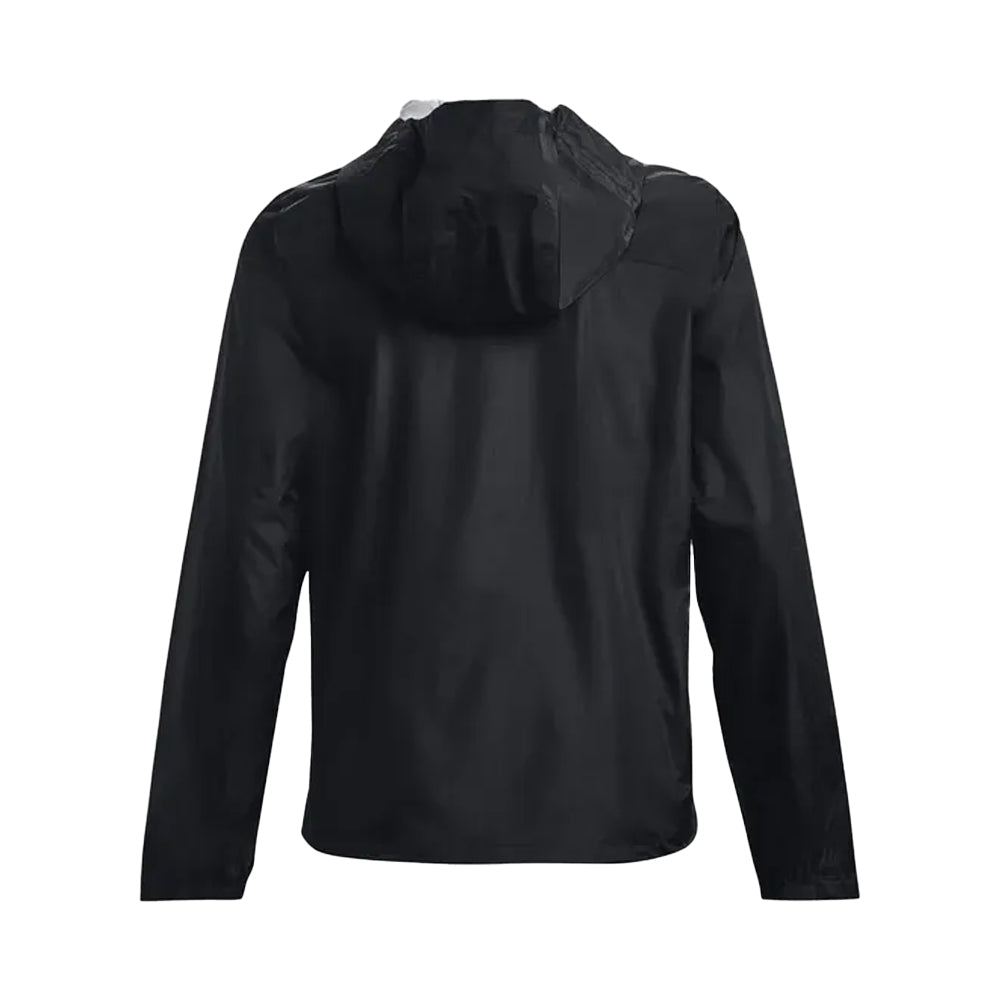 Black - Back - Under Armour Womens-Ladies Cloudstrike 2.0 Stormproof Padded Jacket
