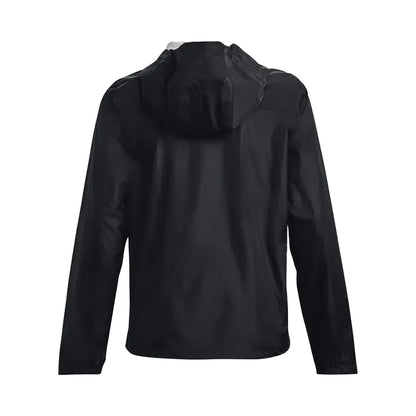 Black - Back - Under Armour Womens-Ladies Cloudstrike 2.0 Stormproof Padded Jacket