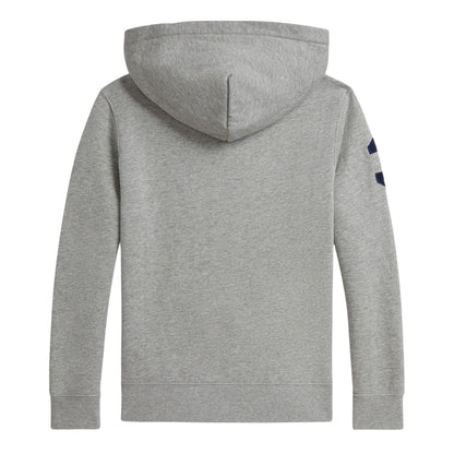 Grey - Back - Ralph Lauren Childrens-Kids Pony Hoodie