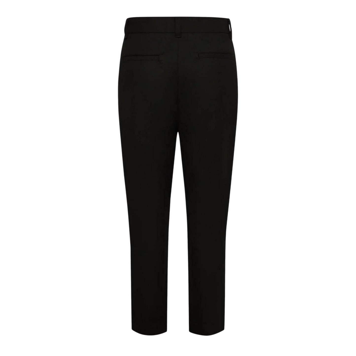 Black - Back - Hugo Mens Plain Slim Trousers