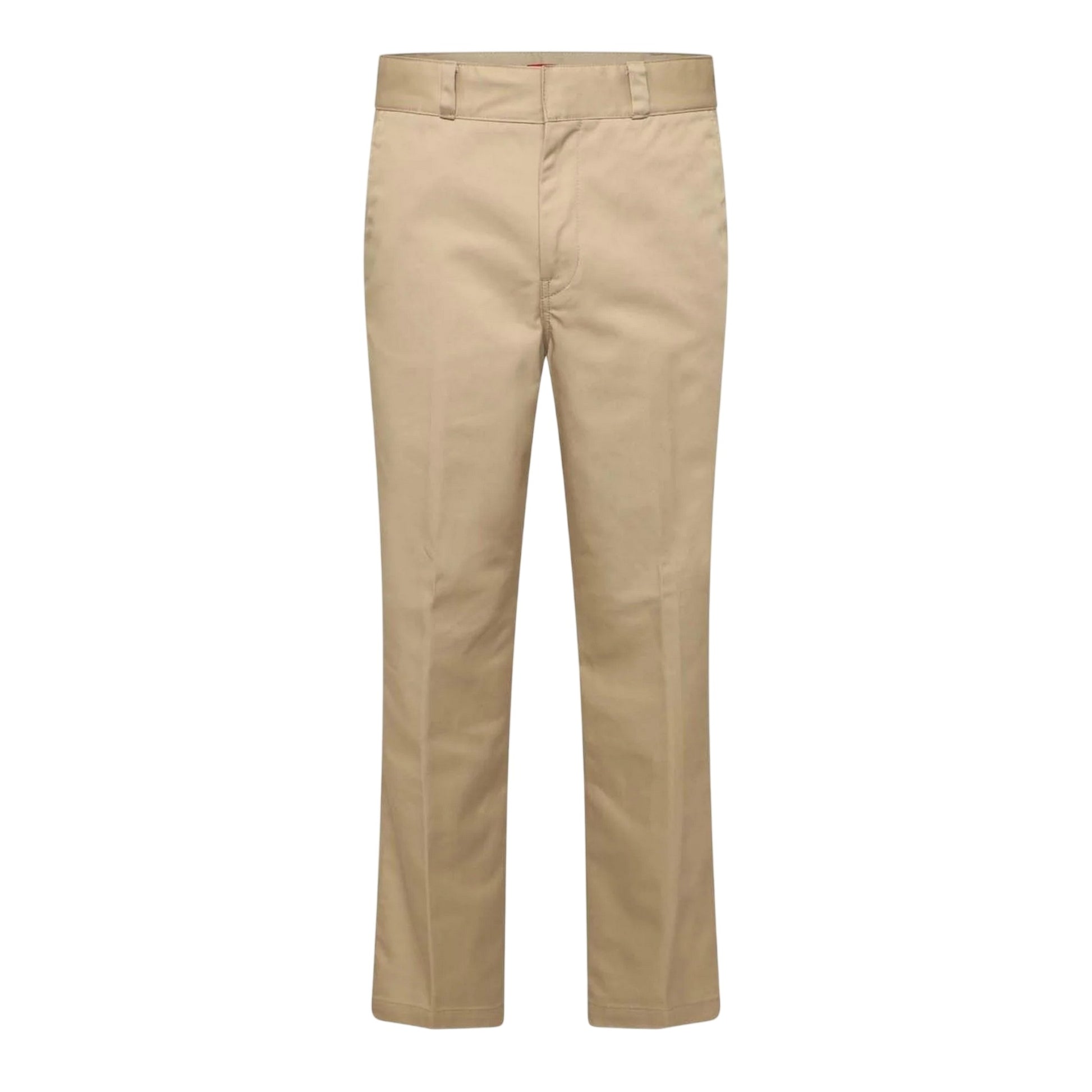 Beige - Front - Hugo Boss Mens Relaxed Fit Trousers