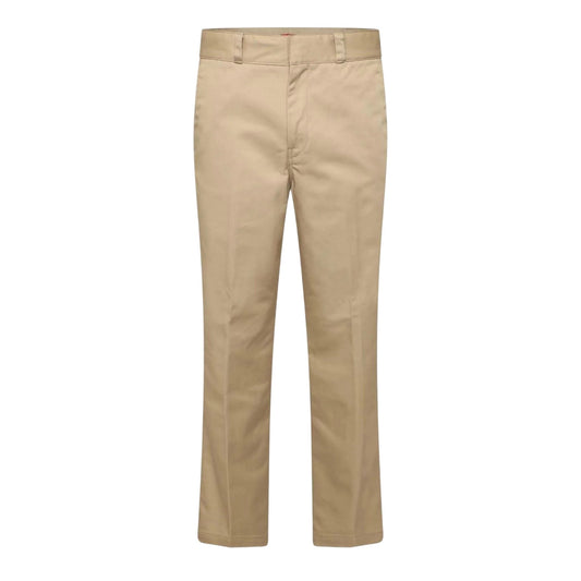 Beige - Front - Hugo Boss Mens Relaxed Fit Trousers