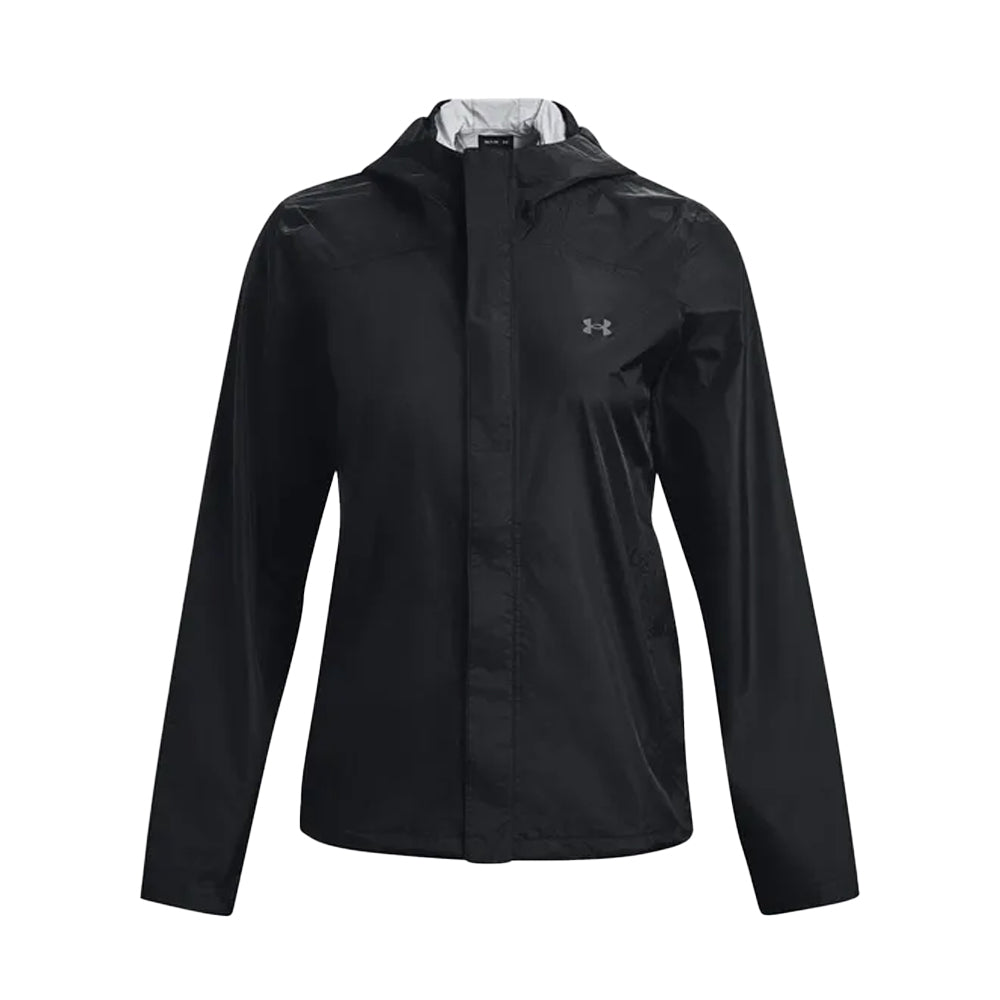 Black - Front - Under Armour Womens-Ladies Cloudstrike 2.0 Stormproof Padded Jacket