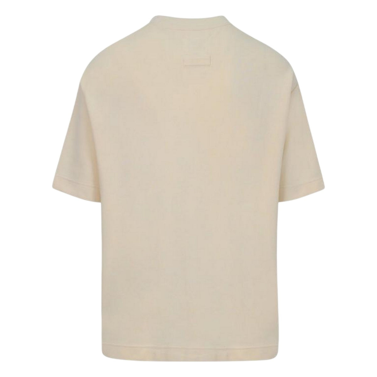 Summer Sand - Back - Blank Essentials Mens Arch Crew Neck T-Shirt