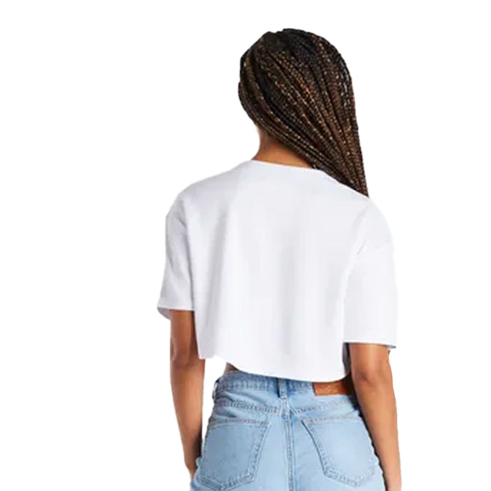 White - Back - SikSilk Womens-Ladies Baseball Jersey