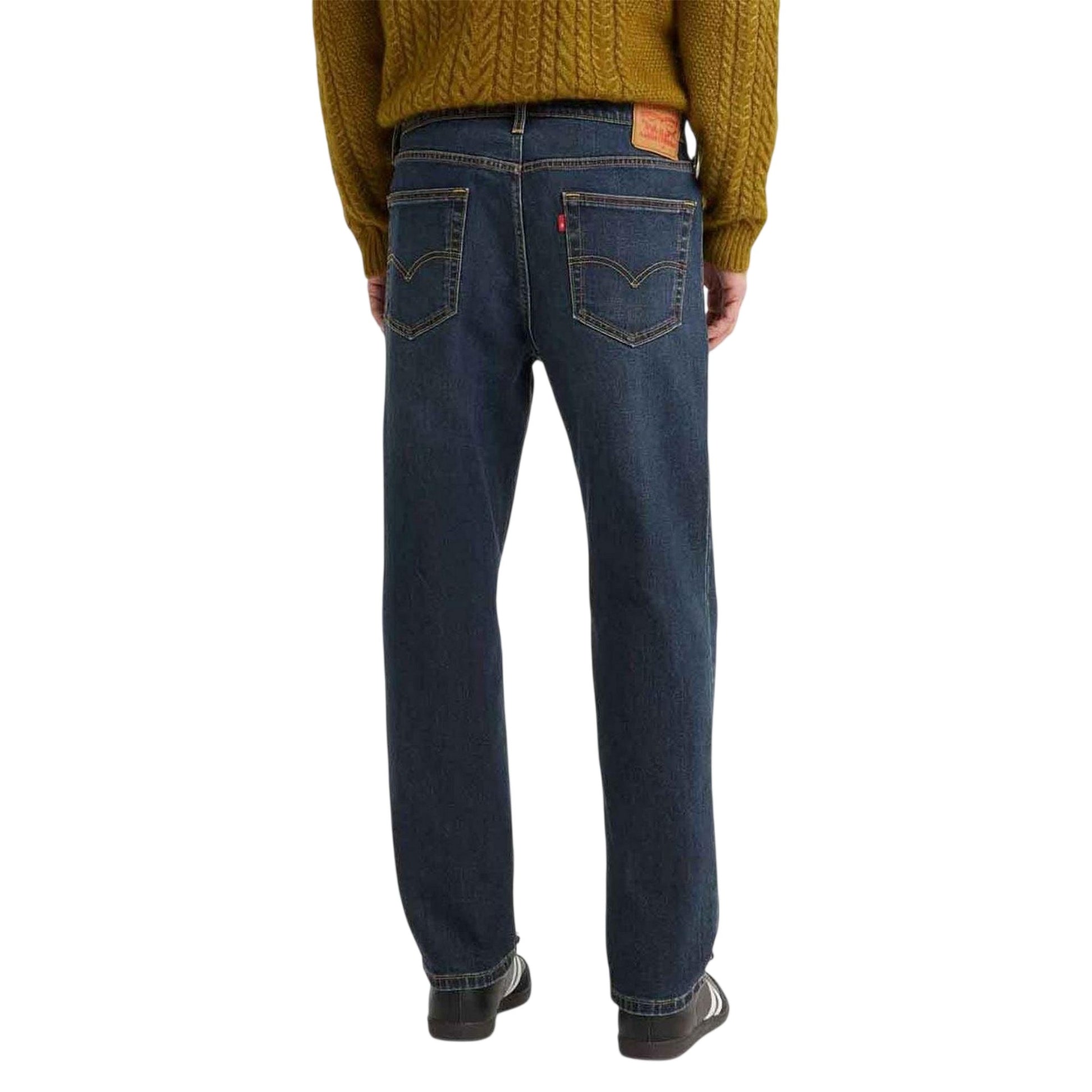Blue - Back - Levis Mens 541 Born To Adapt Denim Athletic Jeans
