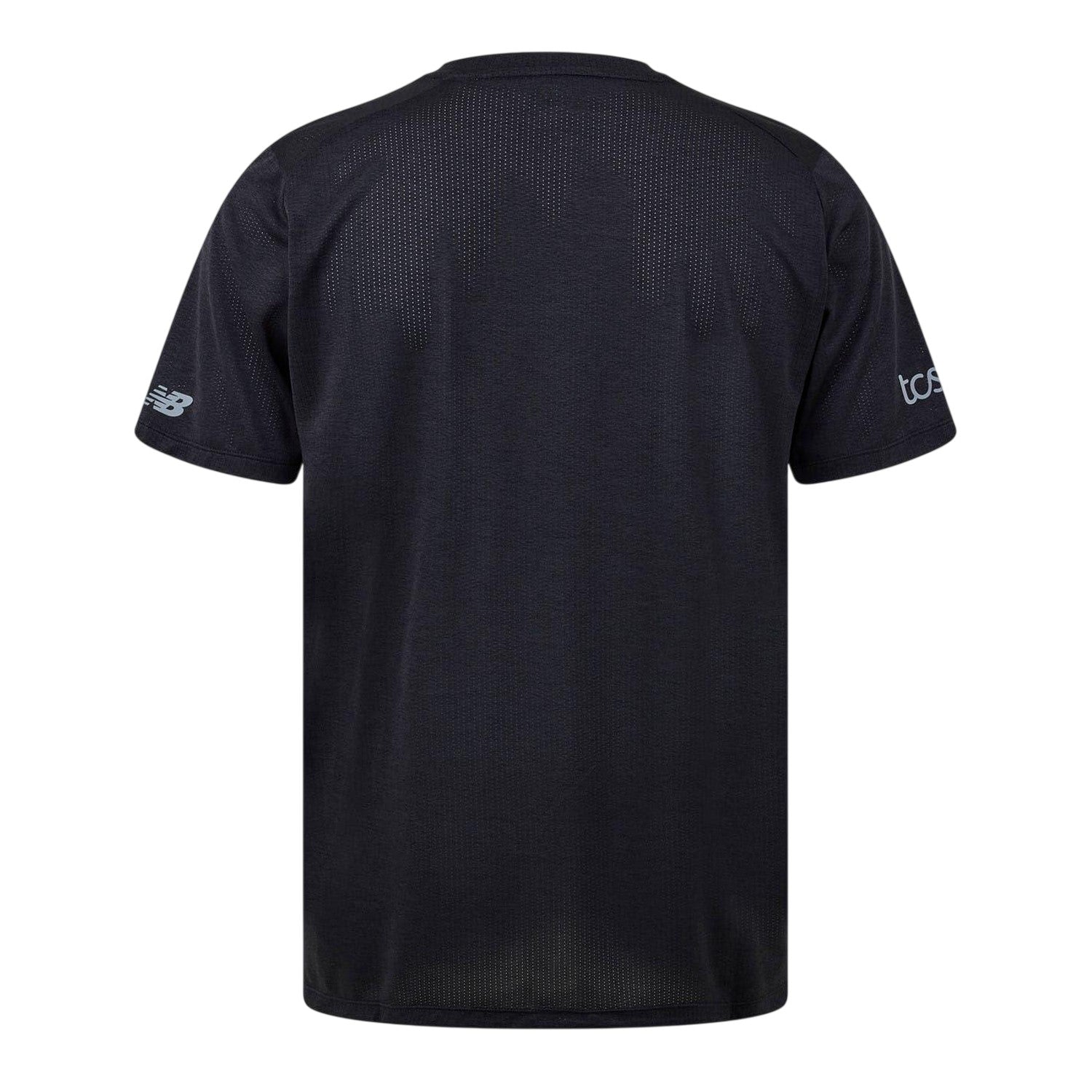 Black - Back - New Balance Mens Performance Running Top
