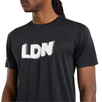 Black - Side - New Balance Mens Performance Running Top
