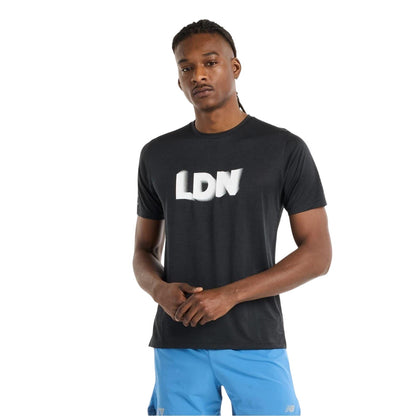 Black - Lifestyle - New Balance Mens Performance Running Top