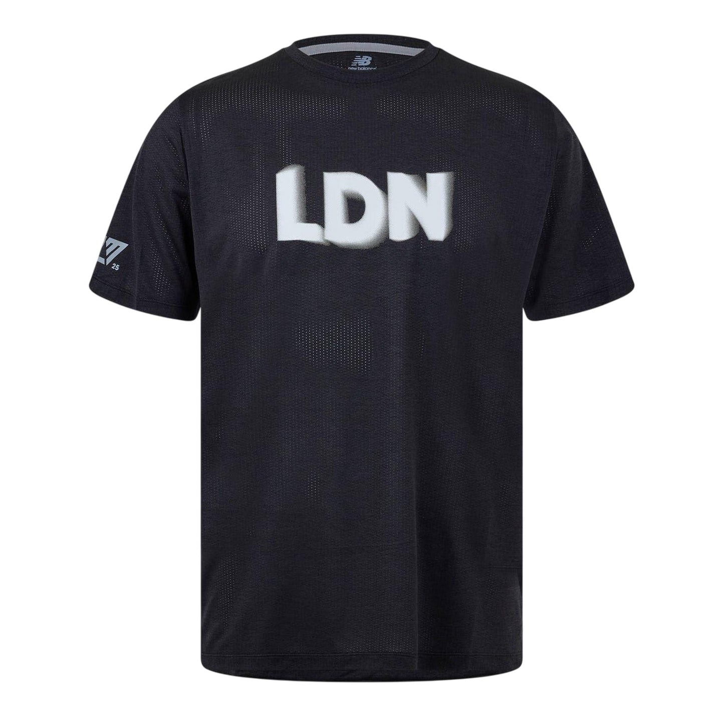 Black - Front - New Balance Mens Performance Running Top