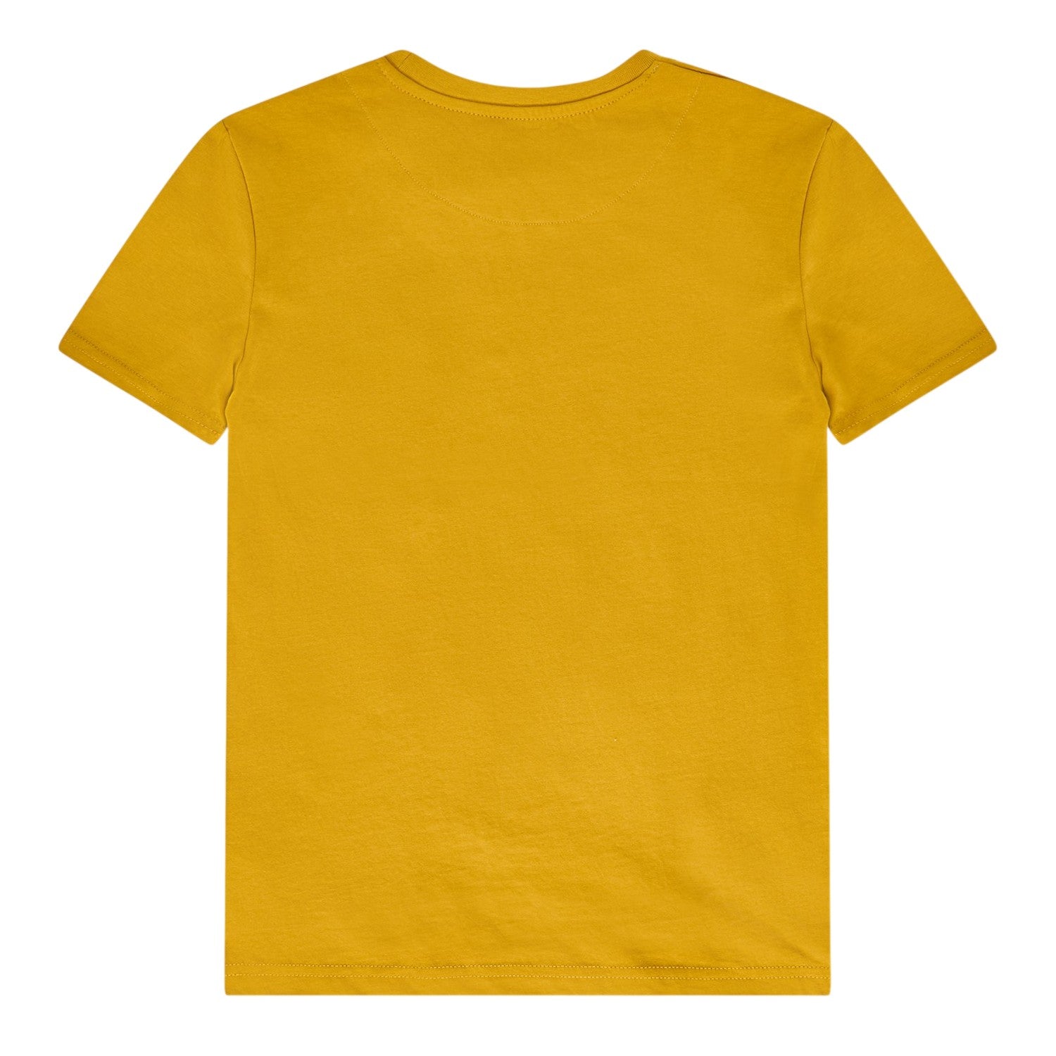 Yellow - Back - Farah Childrens-Kids Denny Crew Neck T-Shirt