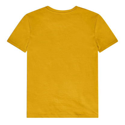 Yellow - Back - Farah Childrens-Kids Denny Crew Neck T-Shirt