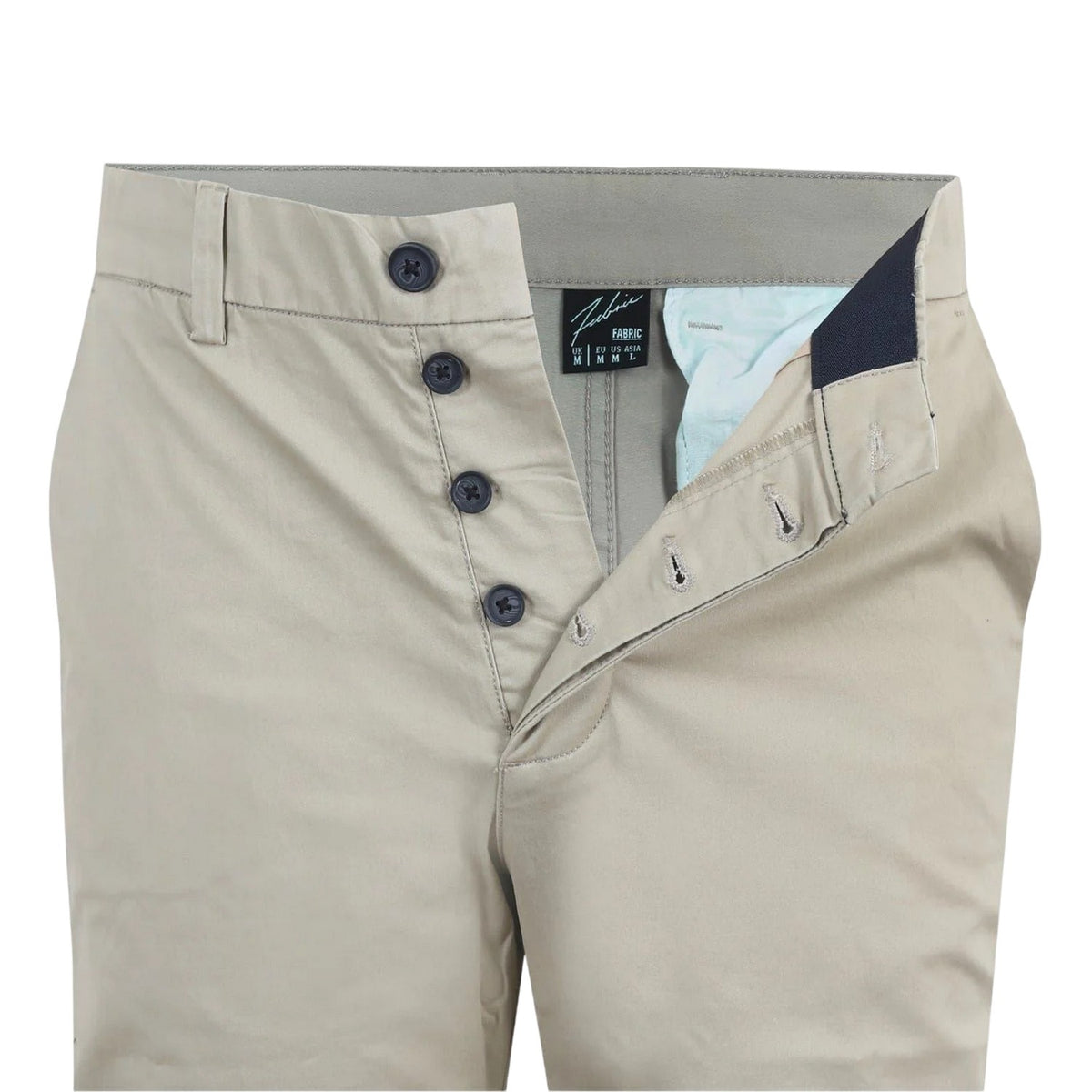 Sand - Lifestyle - Fabric Mens Cotton Blend Cargo Trousers