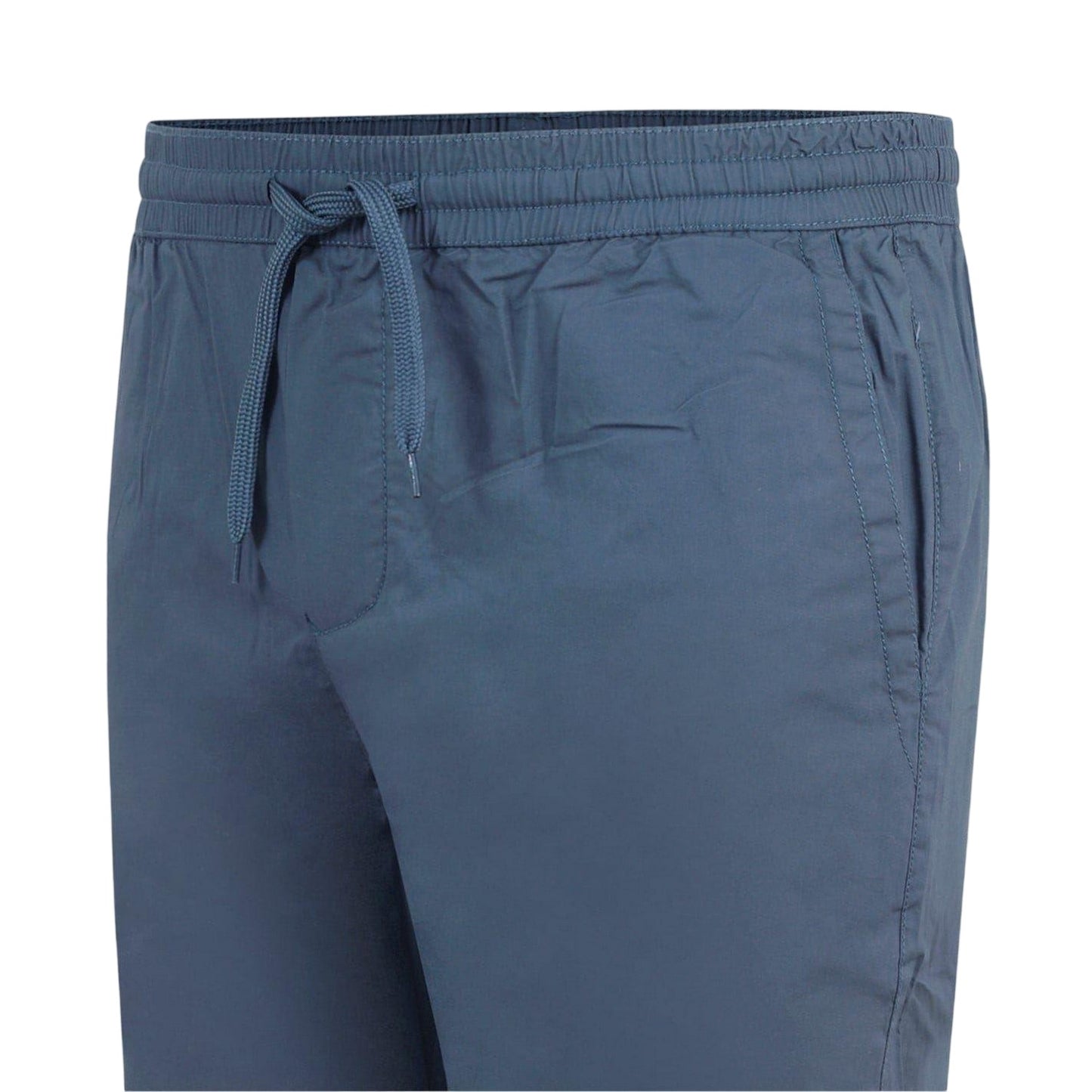 Blue - Lifestyle - Fabric Mens Cotton Poplin Trousers