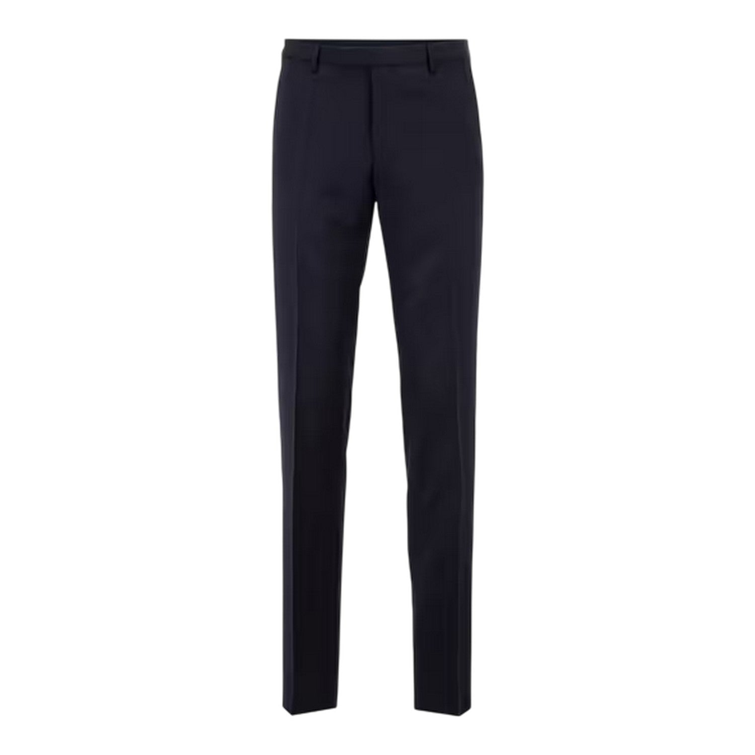 Dark Blue - Front - Boss Mens Lenon Trousers