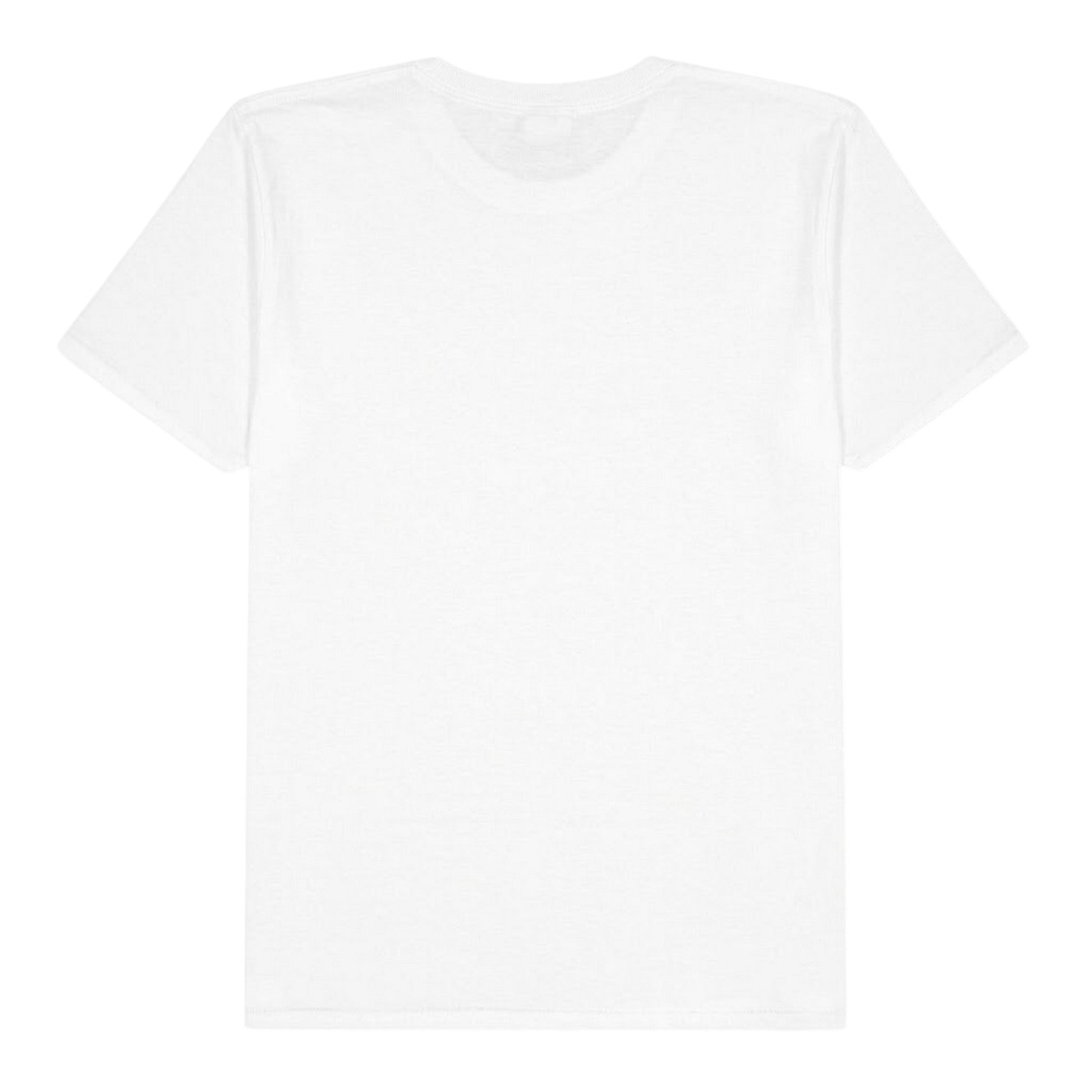 White - Back - Gildan Childrens-Kids Fantasy Football T-Shirt