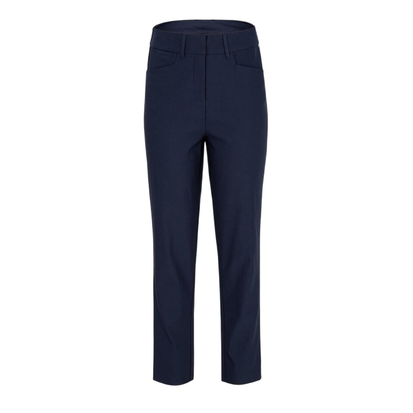 Navy - Front - Slazenger Womens-Ladies Straight Leg Golf Trousers
