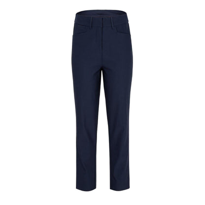 Navy - Front - Slazenger Womens-Ladies Straight Leg Golf Trousers