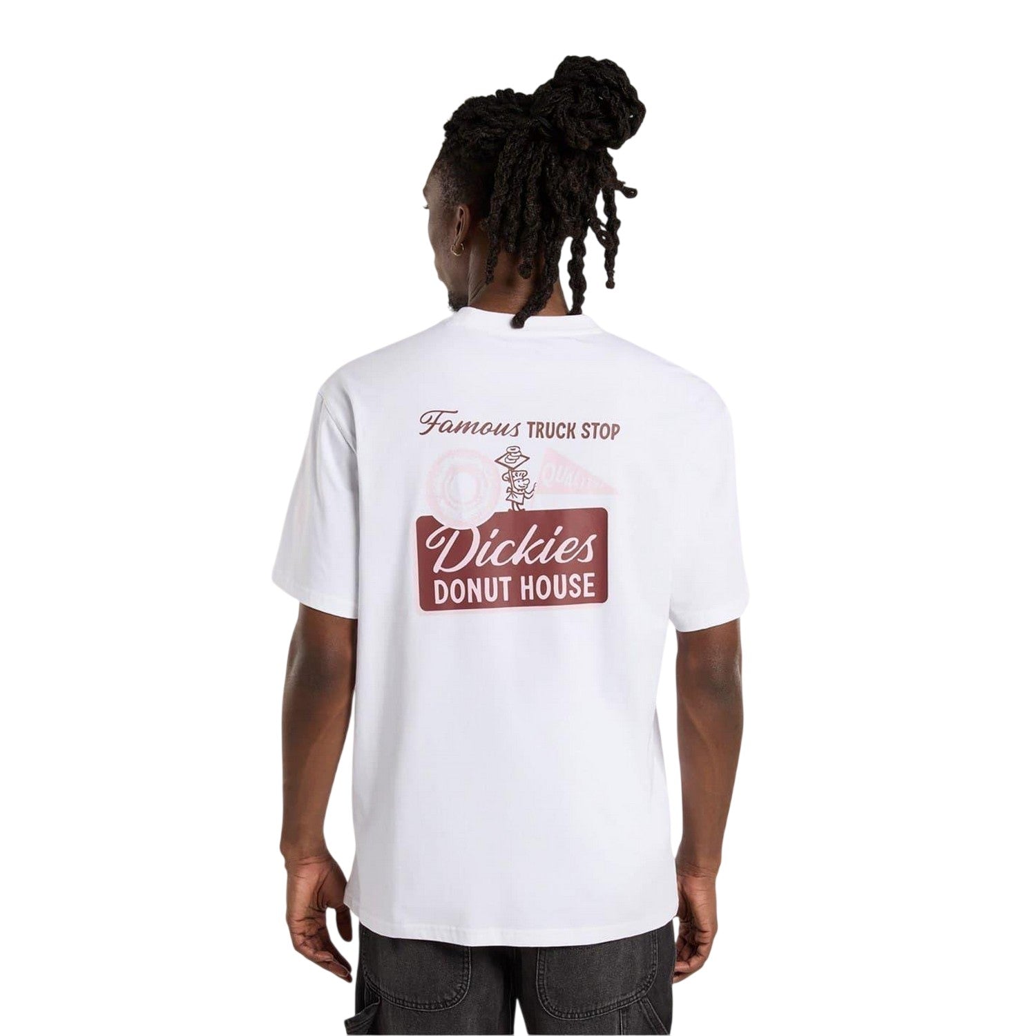 White - Back - Dickies Unisex Adult Donut Regular T-Shirt