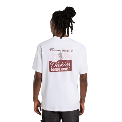 White - Back - Dickies Unisex Adult Donut Regular T-Shirt