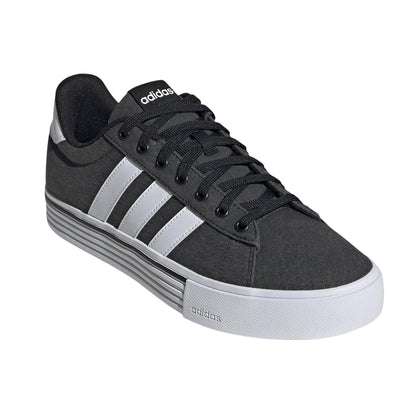 Black-White - Back - Adidas Unisex Adult Daily 4.0 Trainers